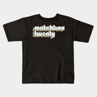 Matchbox Twenty / Rainbow Vintage Kids T-Shirt